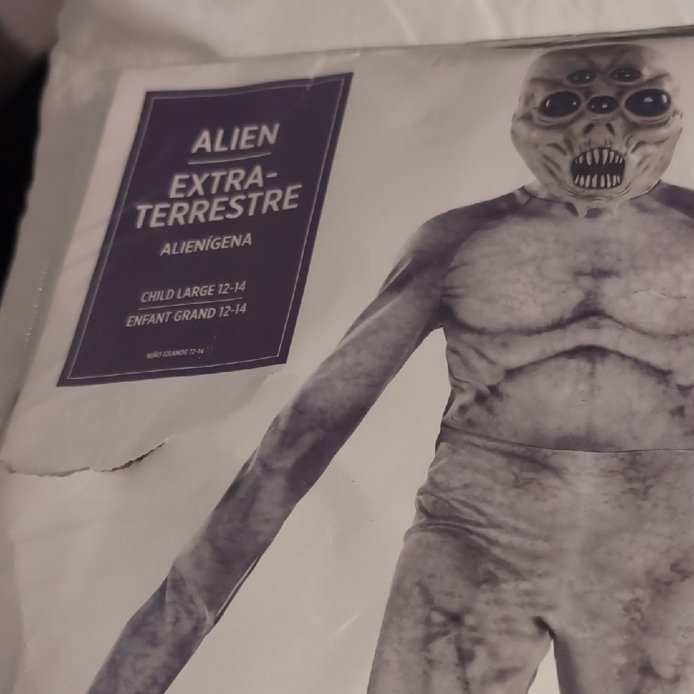 Alien Extra-Terrestre Kids Costume Shirt